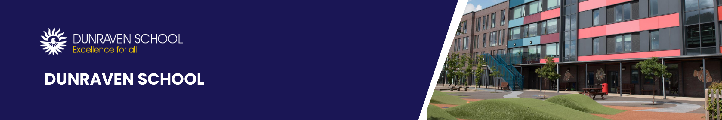 Dunraven School Banner